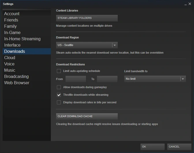 Manage Steam auto-updates