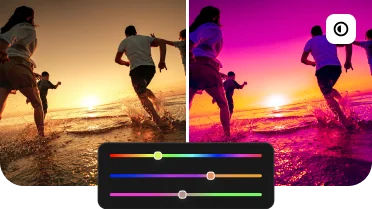 Ammattilaatuinen värinkorjaus