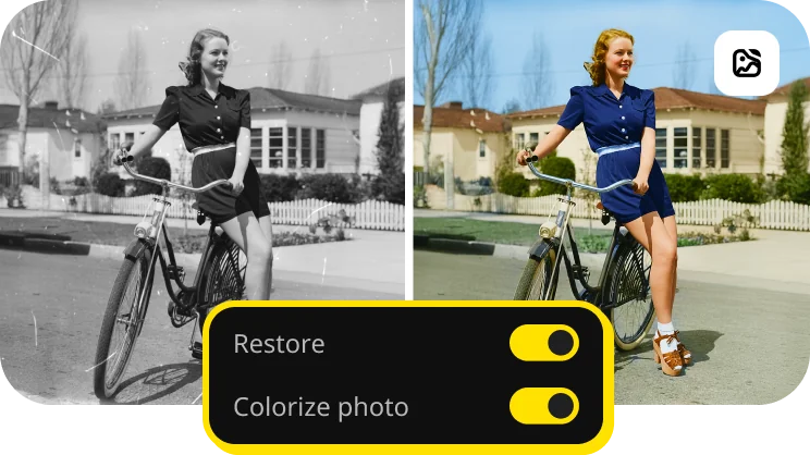 Automatic photo restoration