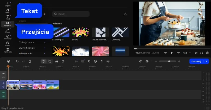 Step 2. Make a slideshow on PC or Mac.