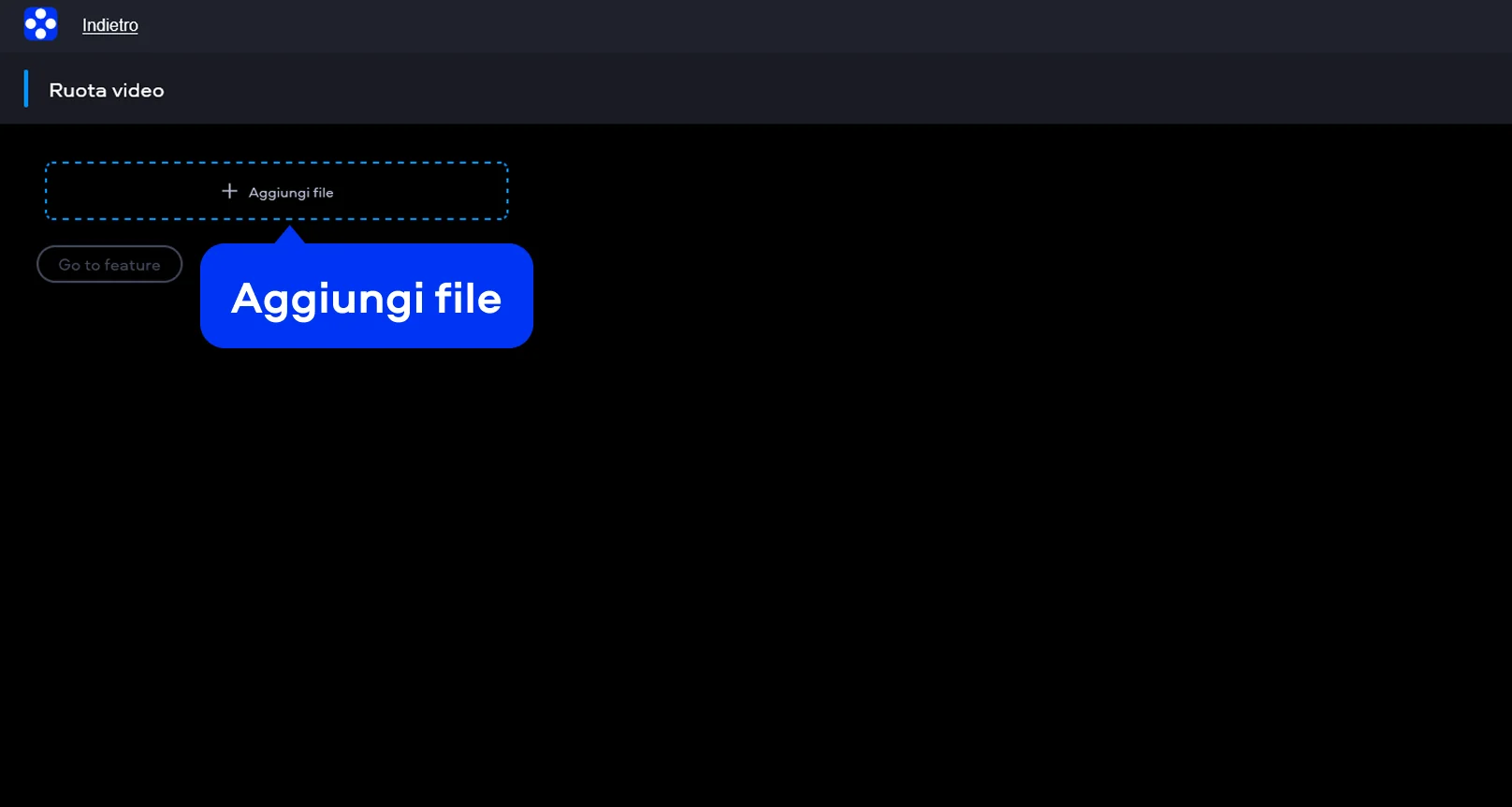 Step 1. Rotate video online.