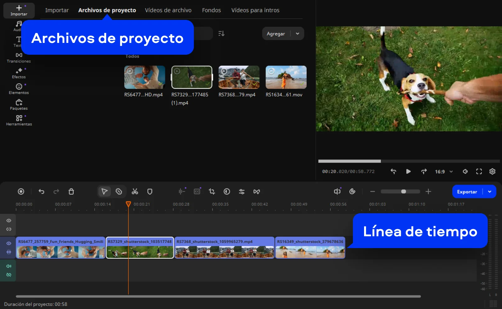 Step 2. Edit YouTube video on PC or Mac.
