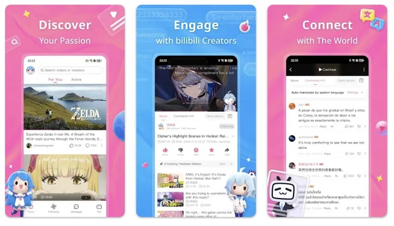 Официальное приложение Bilibili