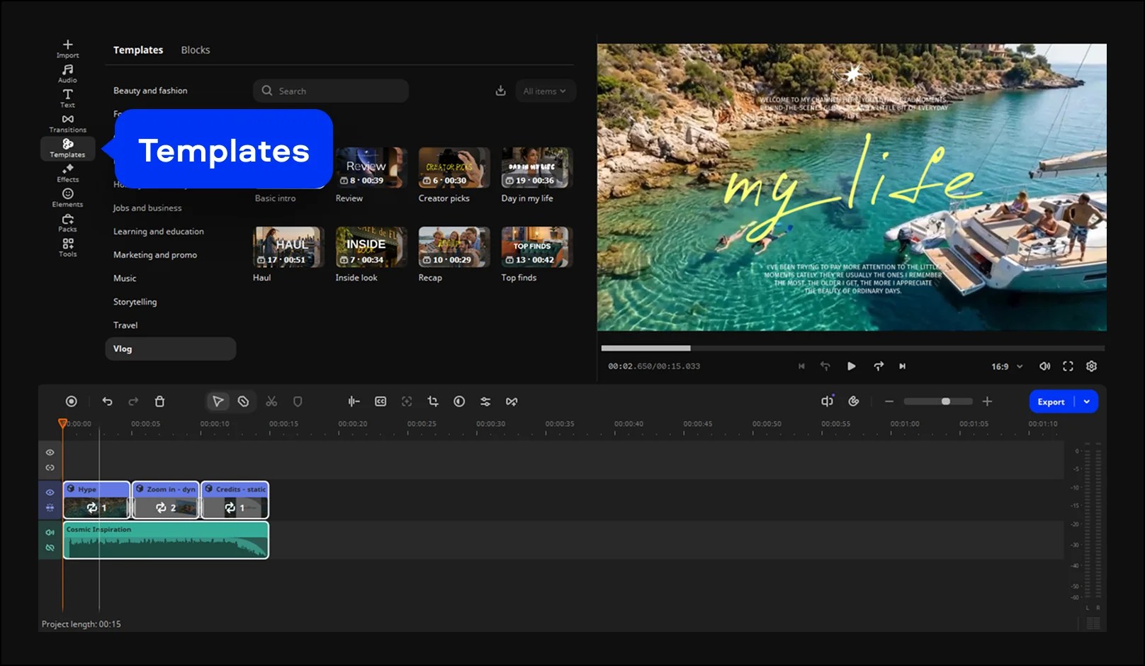 How to use templates for beginners
