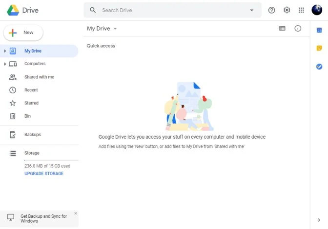 Google Drive – a free cloud storage