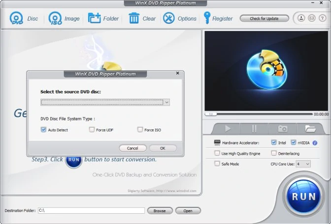 WinX DVD Ripper from Digiarty Software