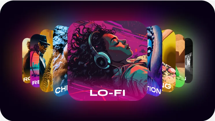 Music and sounds for any mood