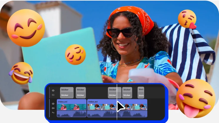 Fast and easy video editing on a desktop