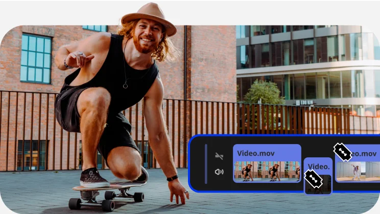 Frame-precise cuts in a click